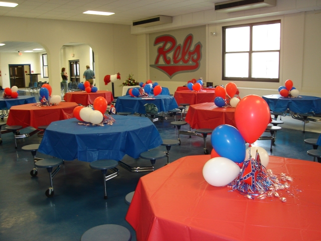 Yes -- the balloons fell overnight!! Oh well!!  Was still pretty : )